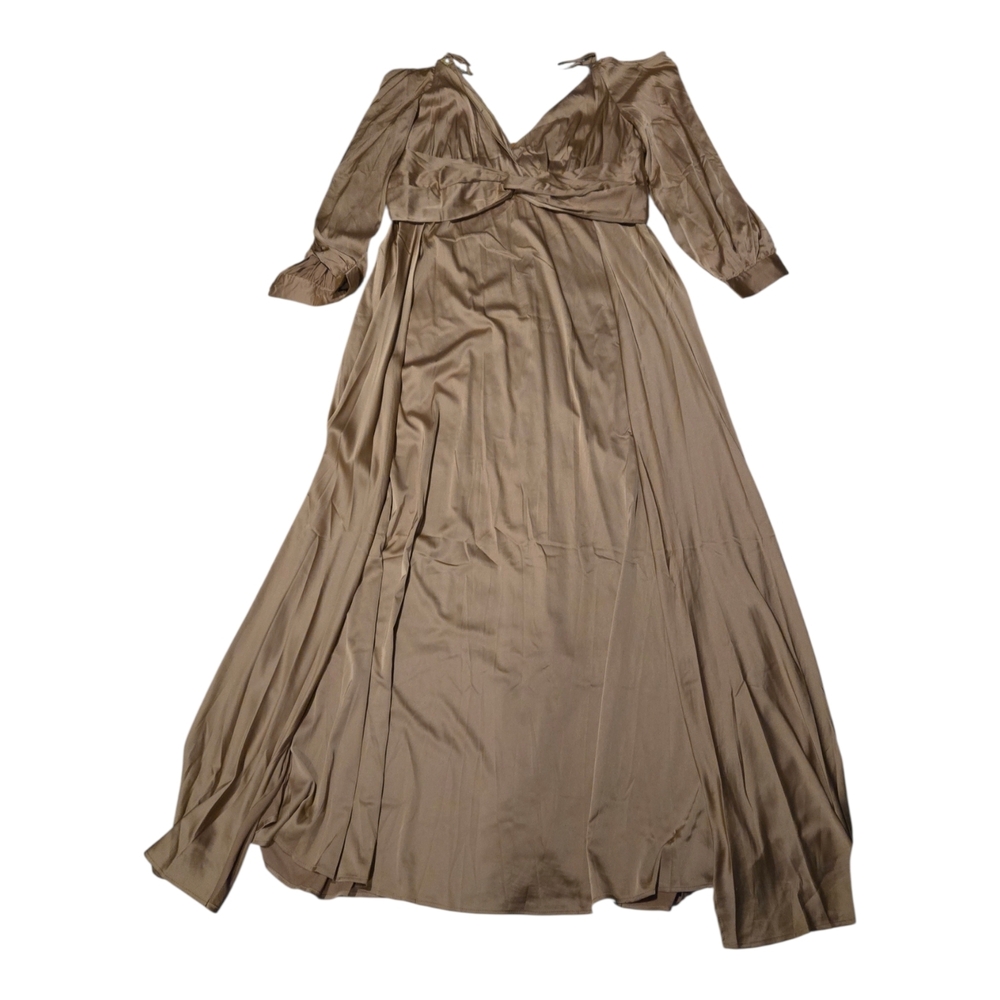 Fashion Nova Brown Maxi Dress